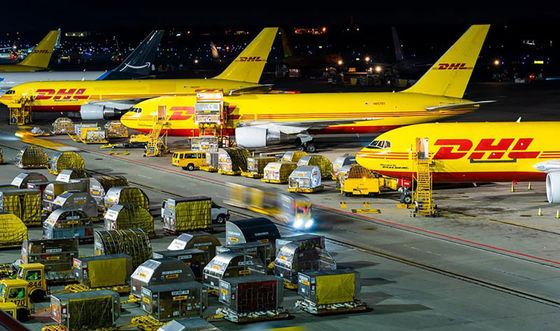 خدمات لجستیکی بین المللی DHL برای حمل و نقل هوایی